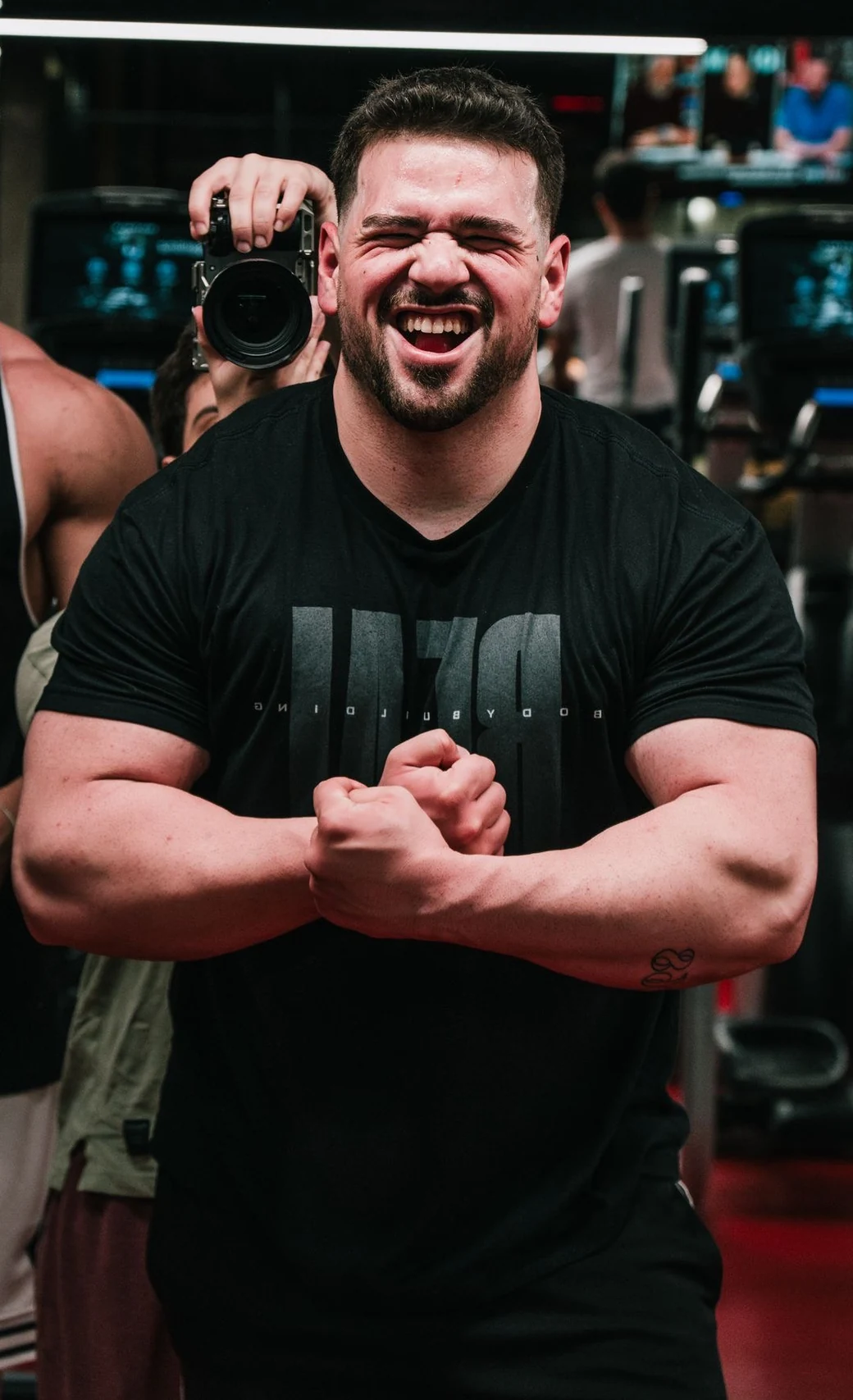 Bahri Can Köseoğlu — spor salonunda